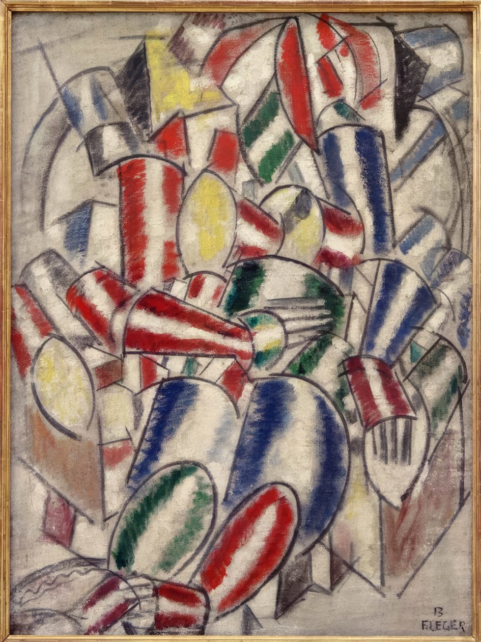 Žena v křesle od Fernand Leger