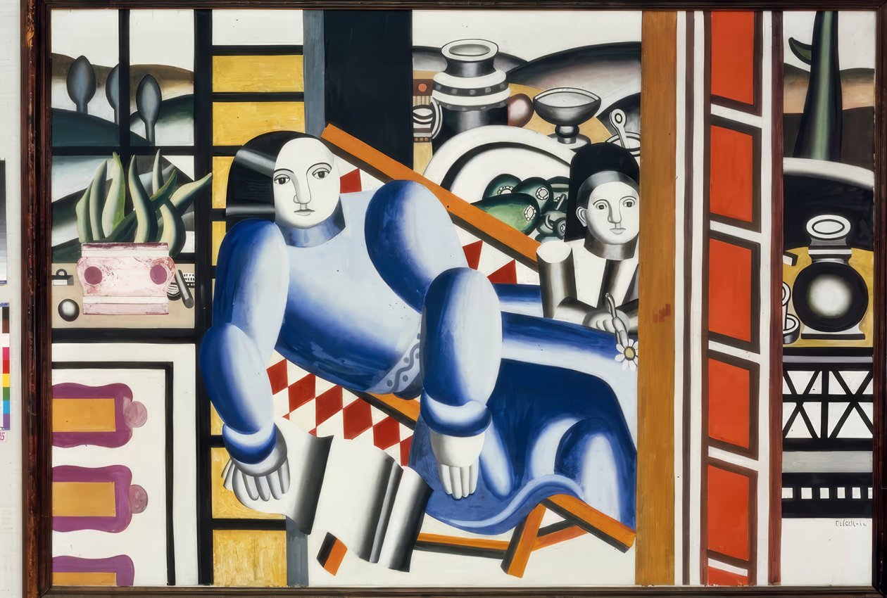 Žena s dítětem od Fernand Leger