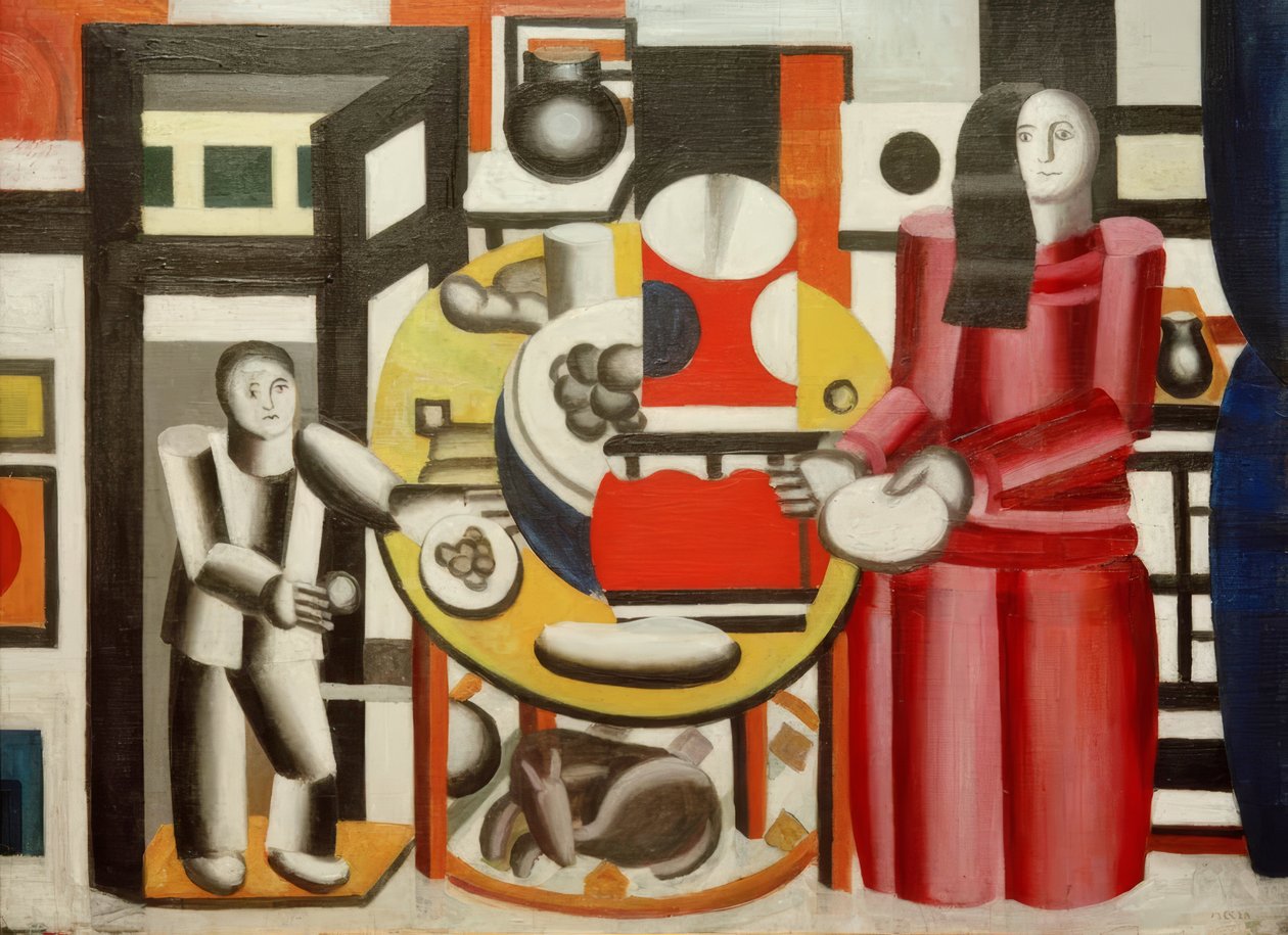 Matka a dítě od Fernand Leger