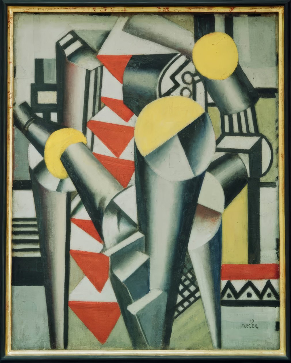 Studie o karetní hře od Fernand Leger