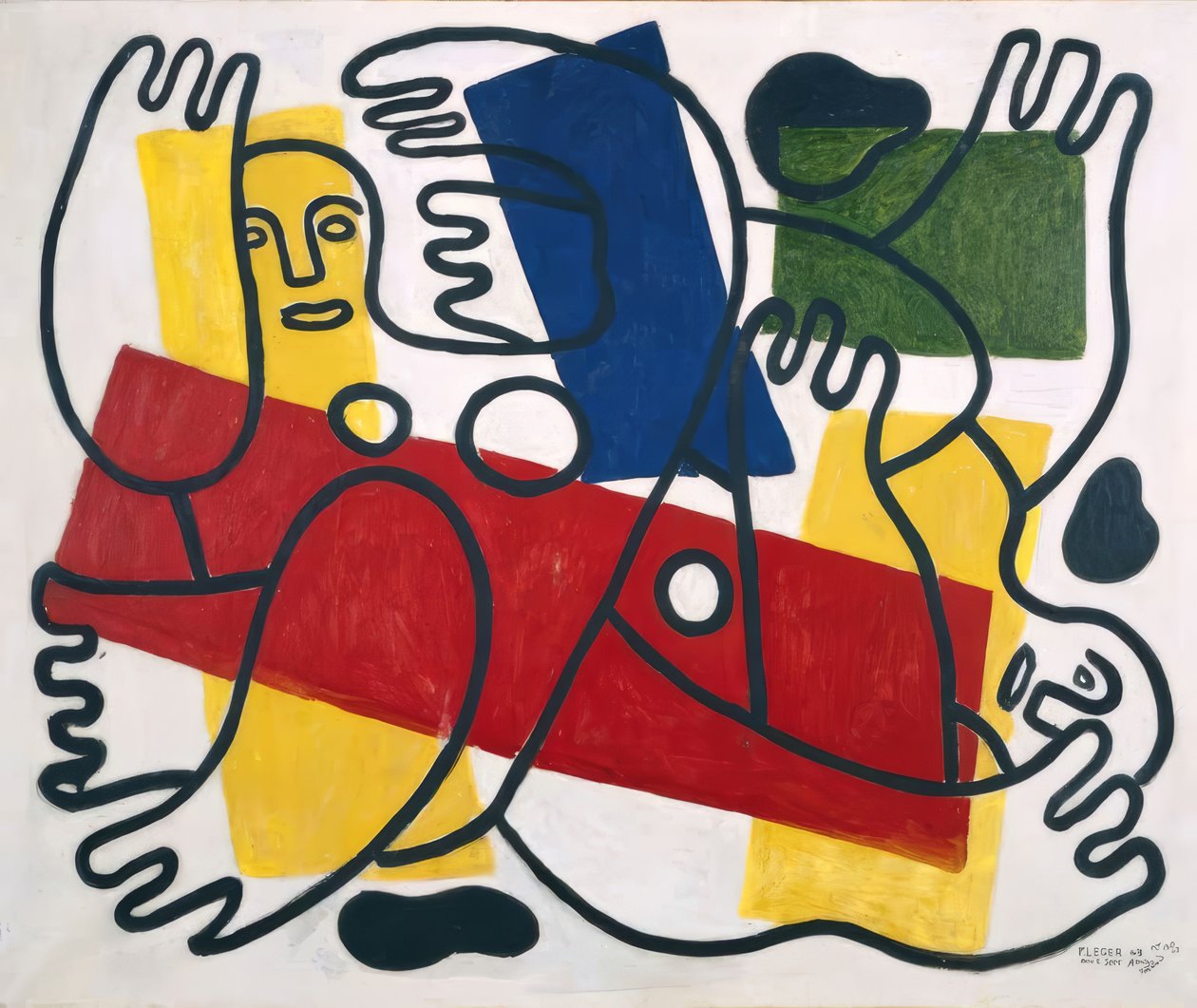 Potápěči od Fernand Leger