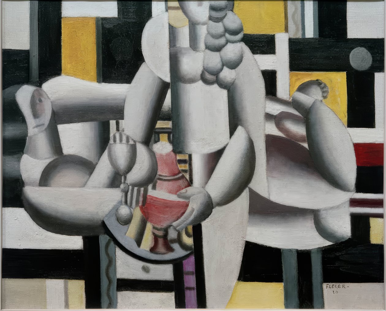 Dvě ženy a zátiší od Fernand Leger