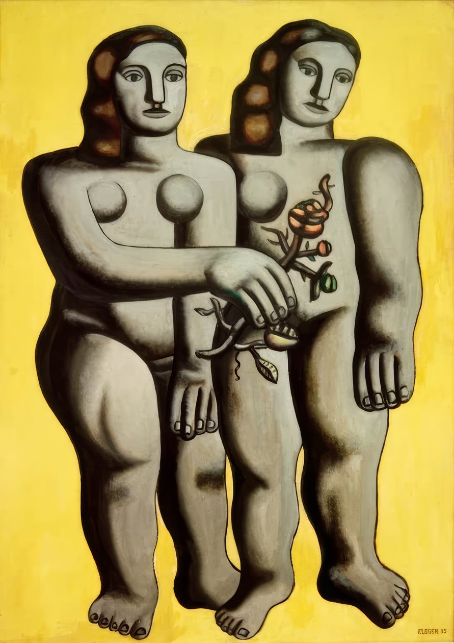 Dvě sestry od Fernand Leger