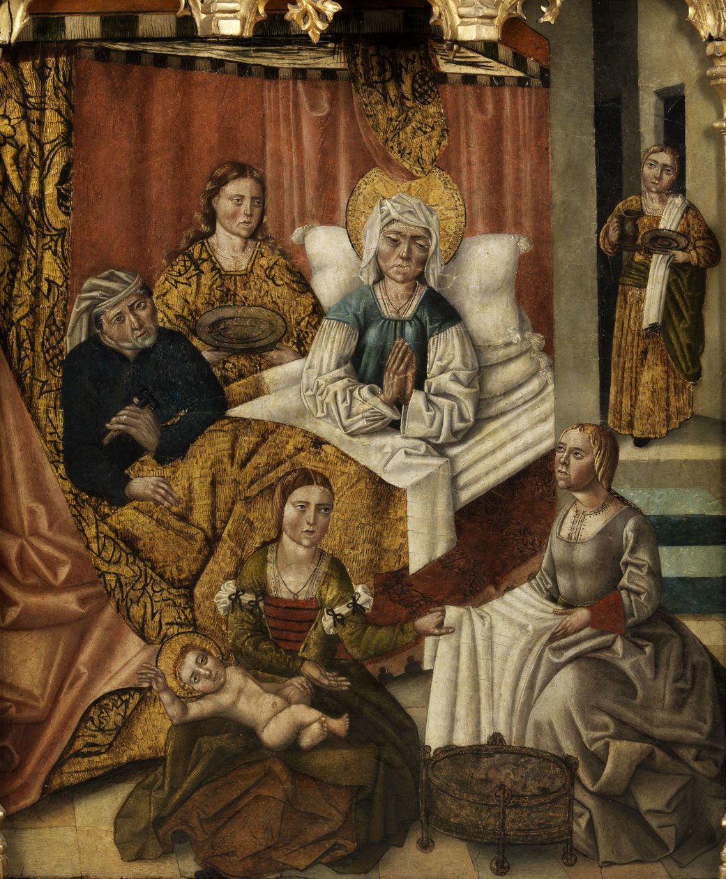 Narození Panny Marie od Fernando Gallego