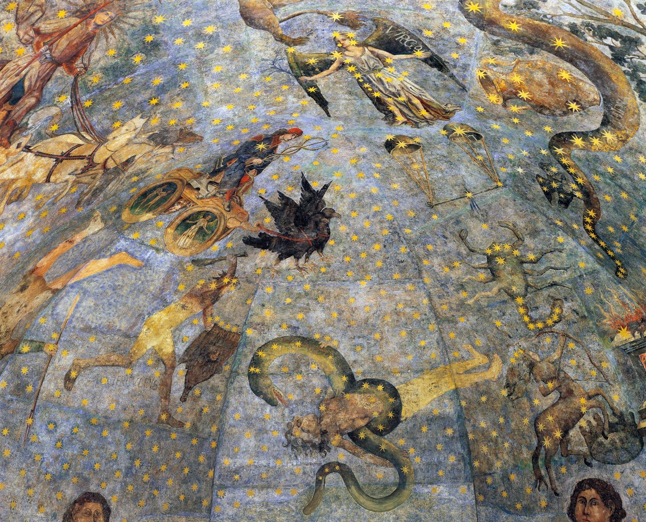 Kopule zvěrokruhu, 1485 od Fernando Gallego
