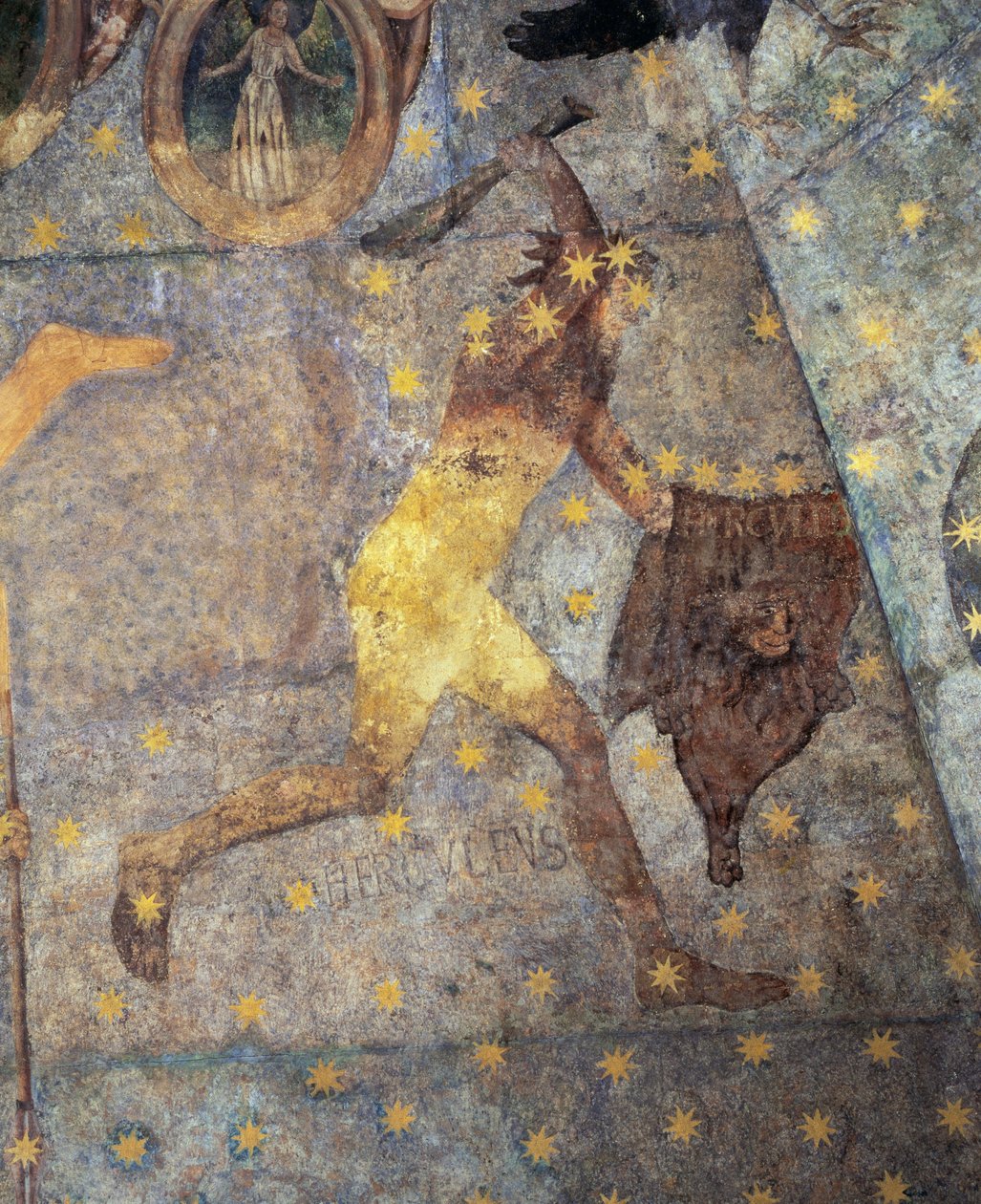 Kopule zvěrokruhu, Detail Herkula, 1485 od Fernando Gallego