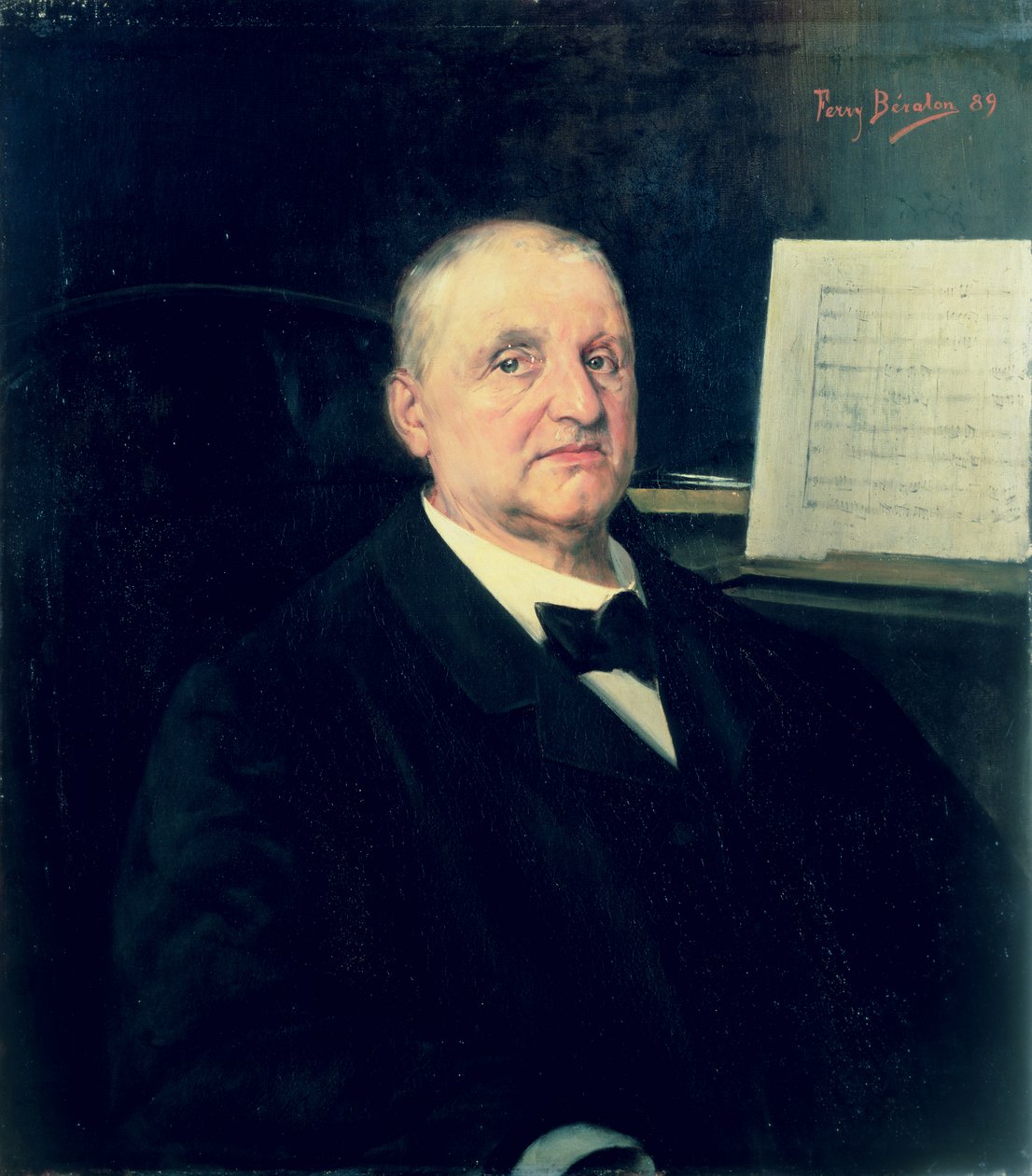 Anton Bruckner, 1889 od Ferry Peratoner