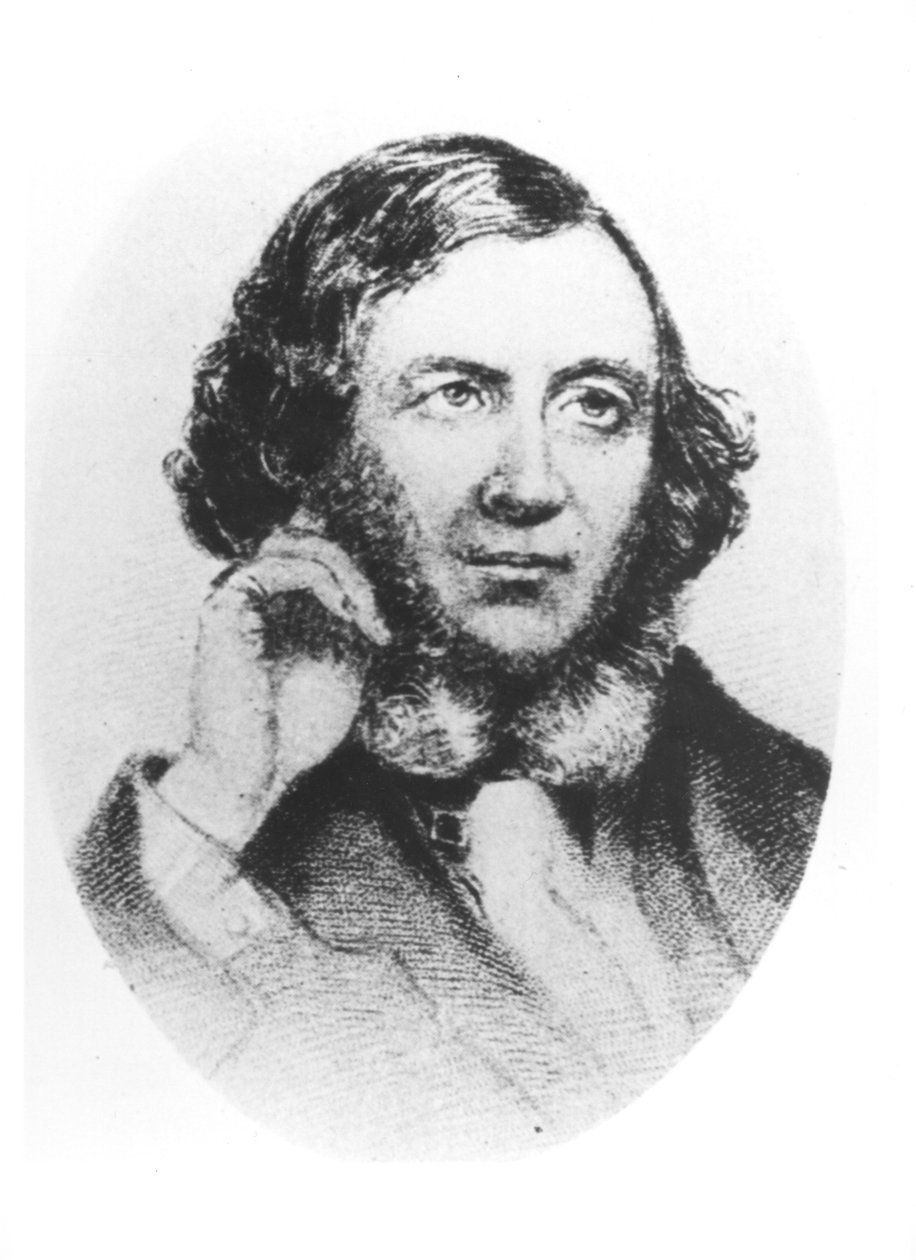 Portrét Roberta Browninga (1812-89) 1859 od Field Talfourd
