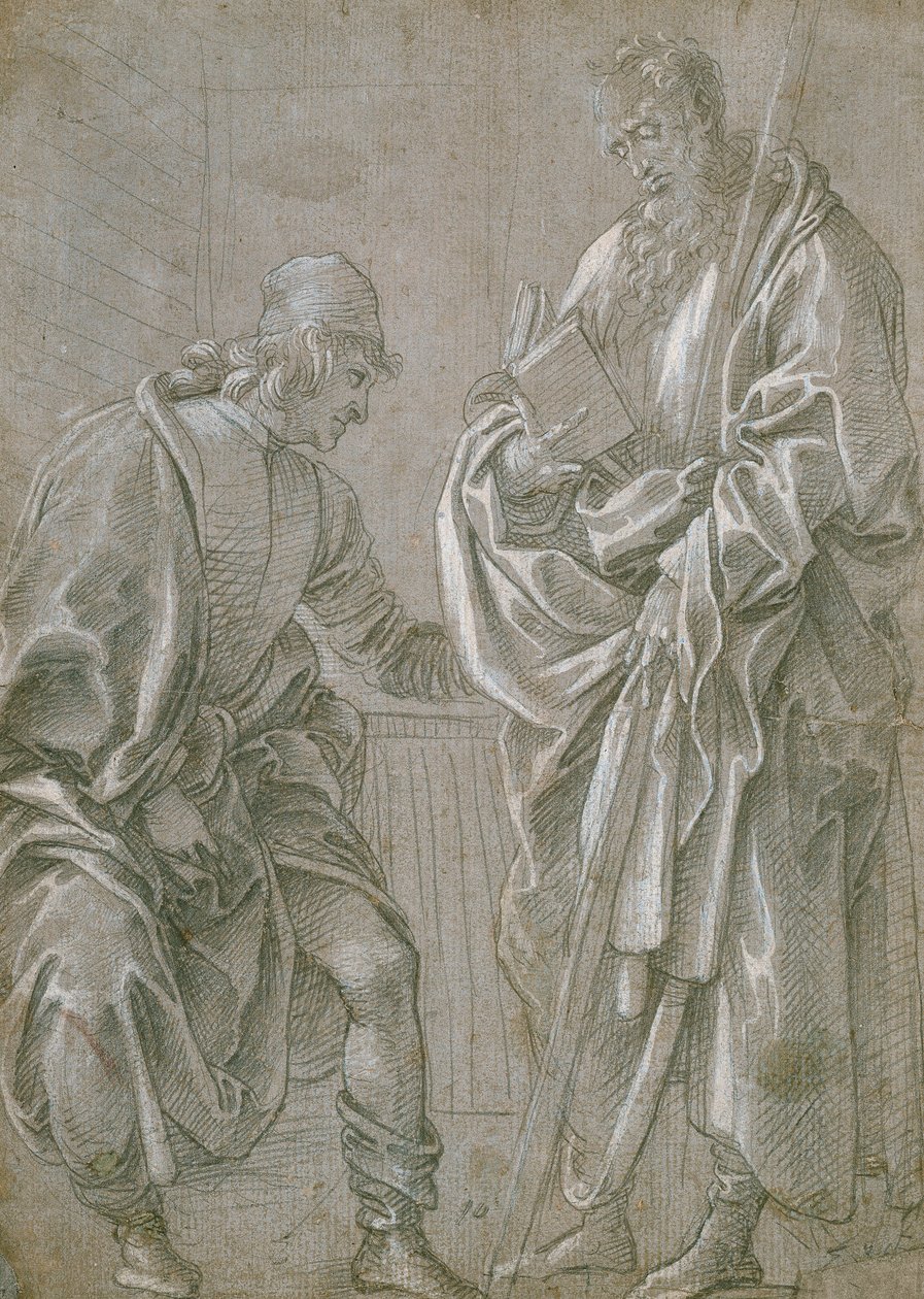 Apoštol a mládež od Filippino Lippi