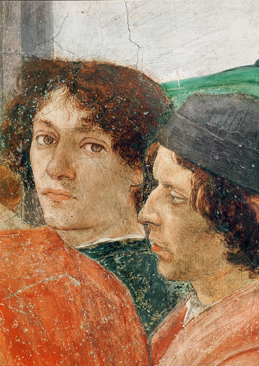 Detail Ukřižování sv. Petra, kolem roku 1480 (detail 237996) od Filippino Lippi