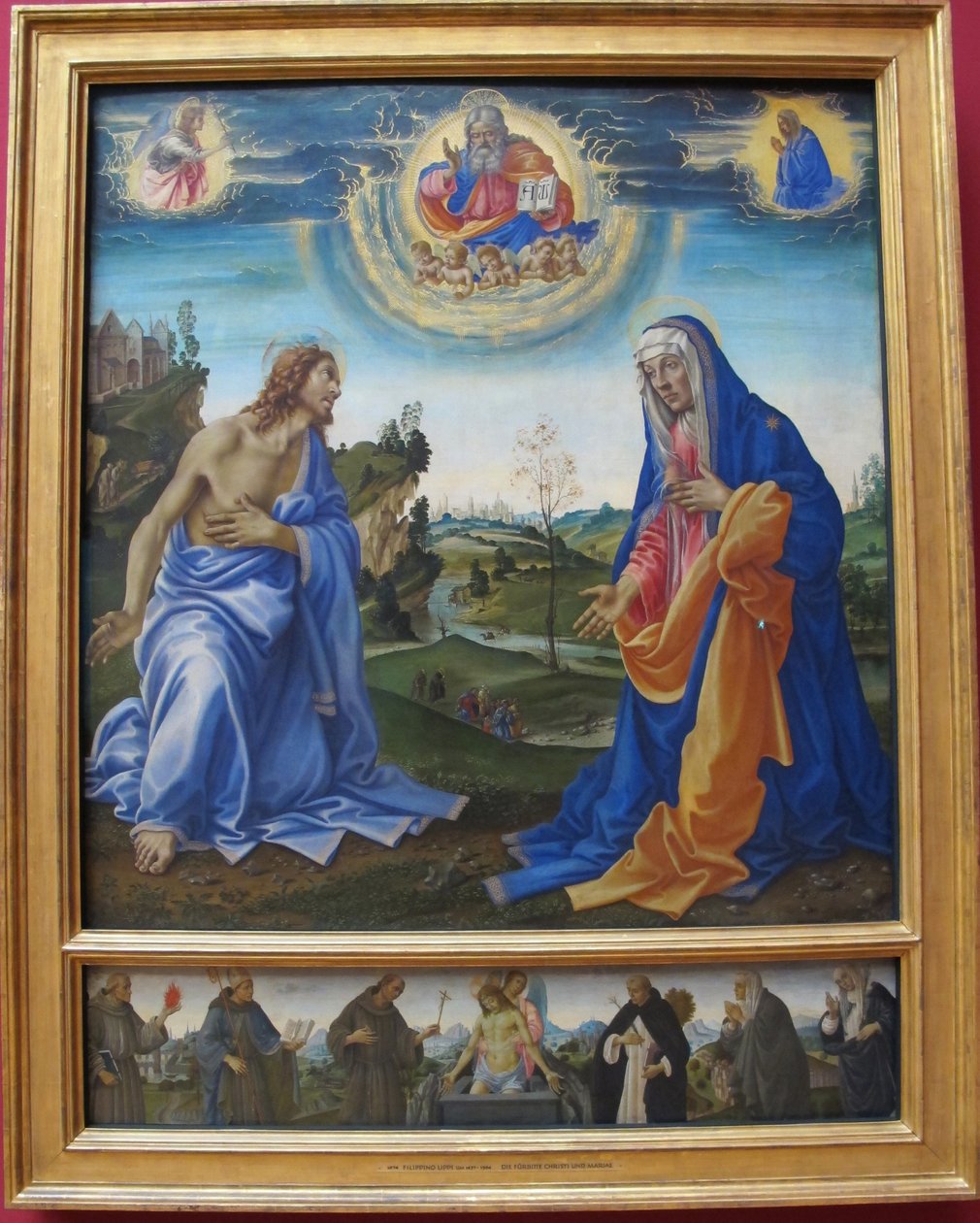 Erscheinung Christi an die Jungfrau od Filippino Lippi