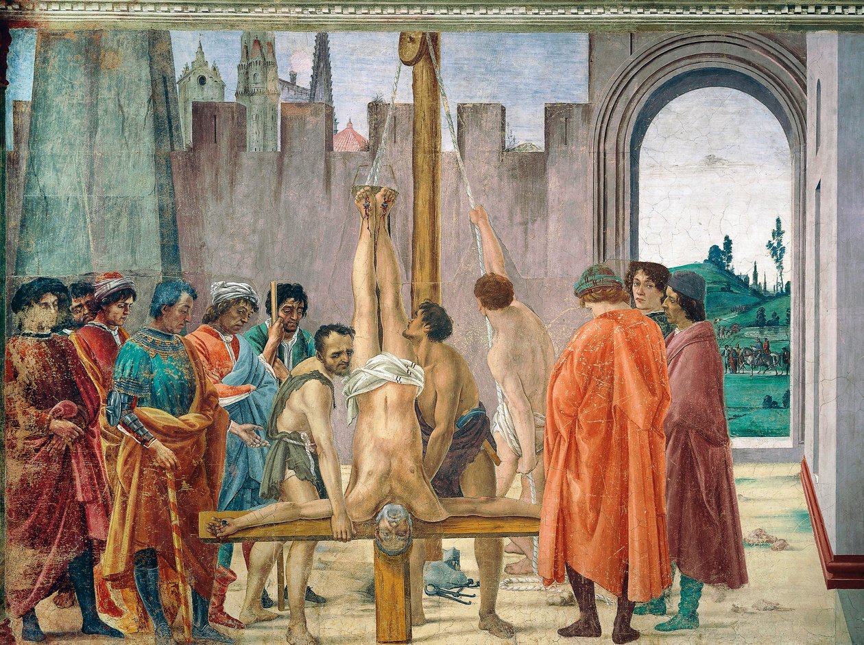 Umučení svatého Petra od Filippino Lippi od Filippino Lippi