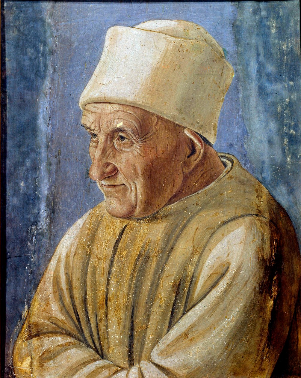 Portrét starého obrazu od Filipínce Lippiho (1457-1504) 1485 Sun. 0,47x0,38 m Florencie, Galleria degli Uffizi (Kanceláře) - Portrét starého muže. Obraz od Filipínce Lippiho (1457-1504) 1485. 0,47 x 0,38 m. Galleria degli Uffizi (Uffizi), Florencie, Itálie od Filippino Lippi