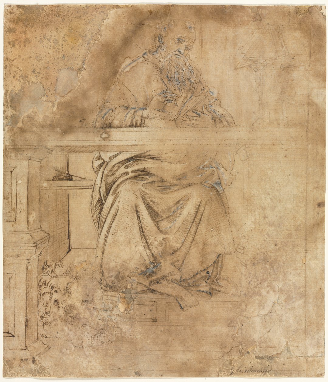 Svatý Jeroným ve své pracovně od Filippino Lippi