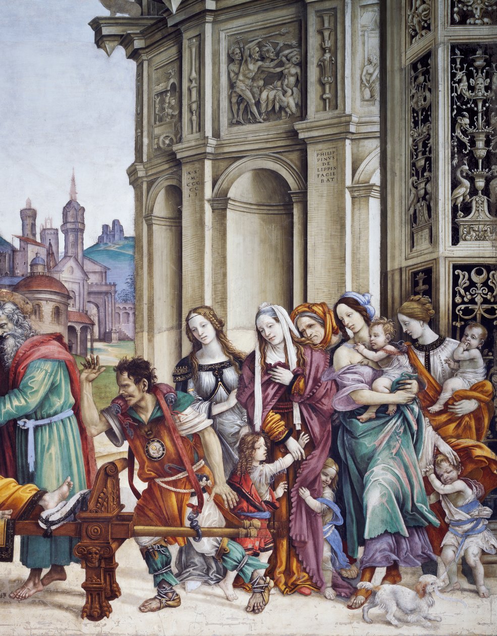 Příběhy svatého Jana, od Filippino Lippi od Filippino Lippi