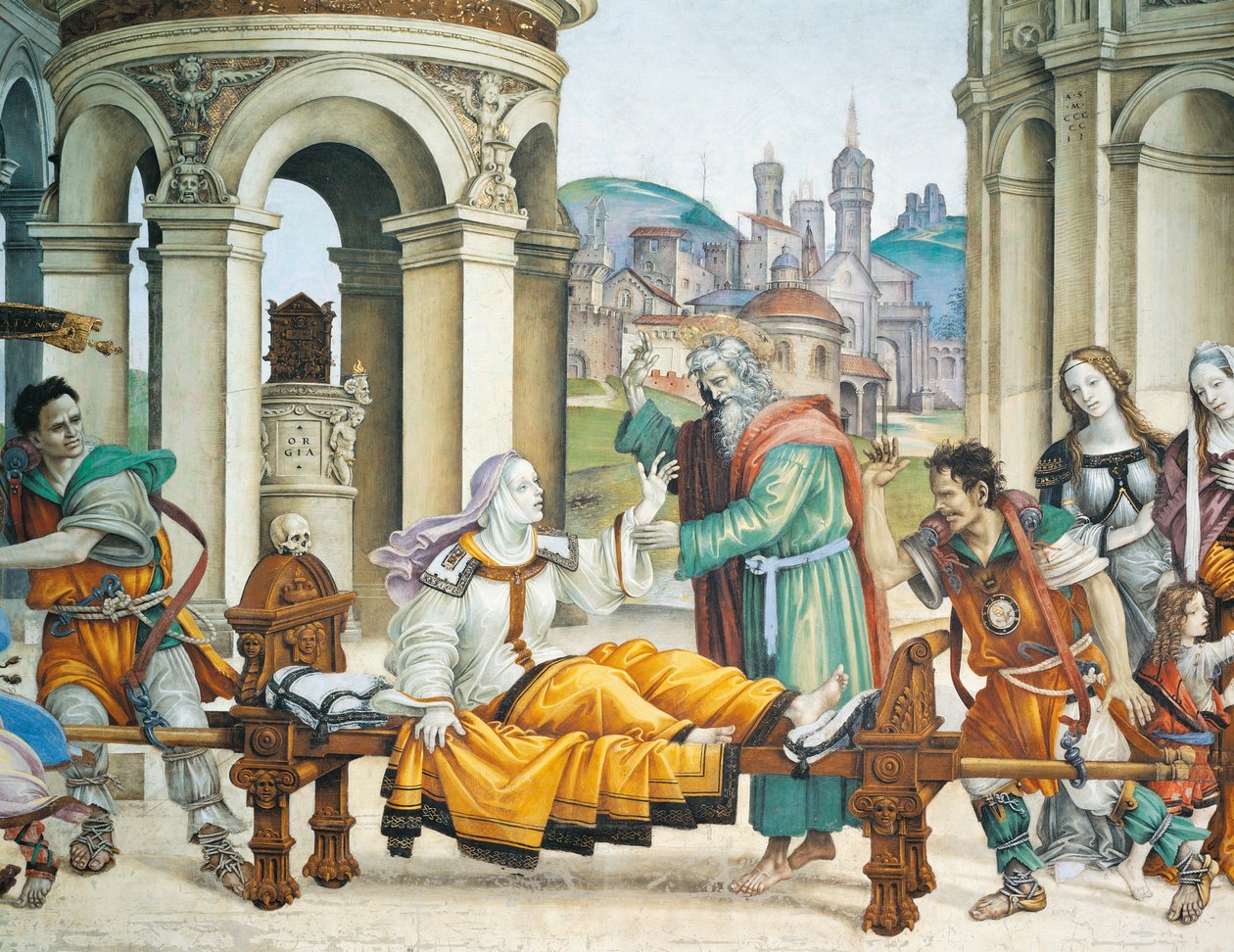 Příběhy svatého Jana, od Filippino Lippi od Filippino Lippi