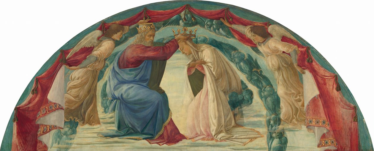Korunovace Panny Marie od Filippino Lippi