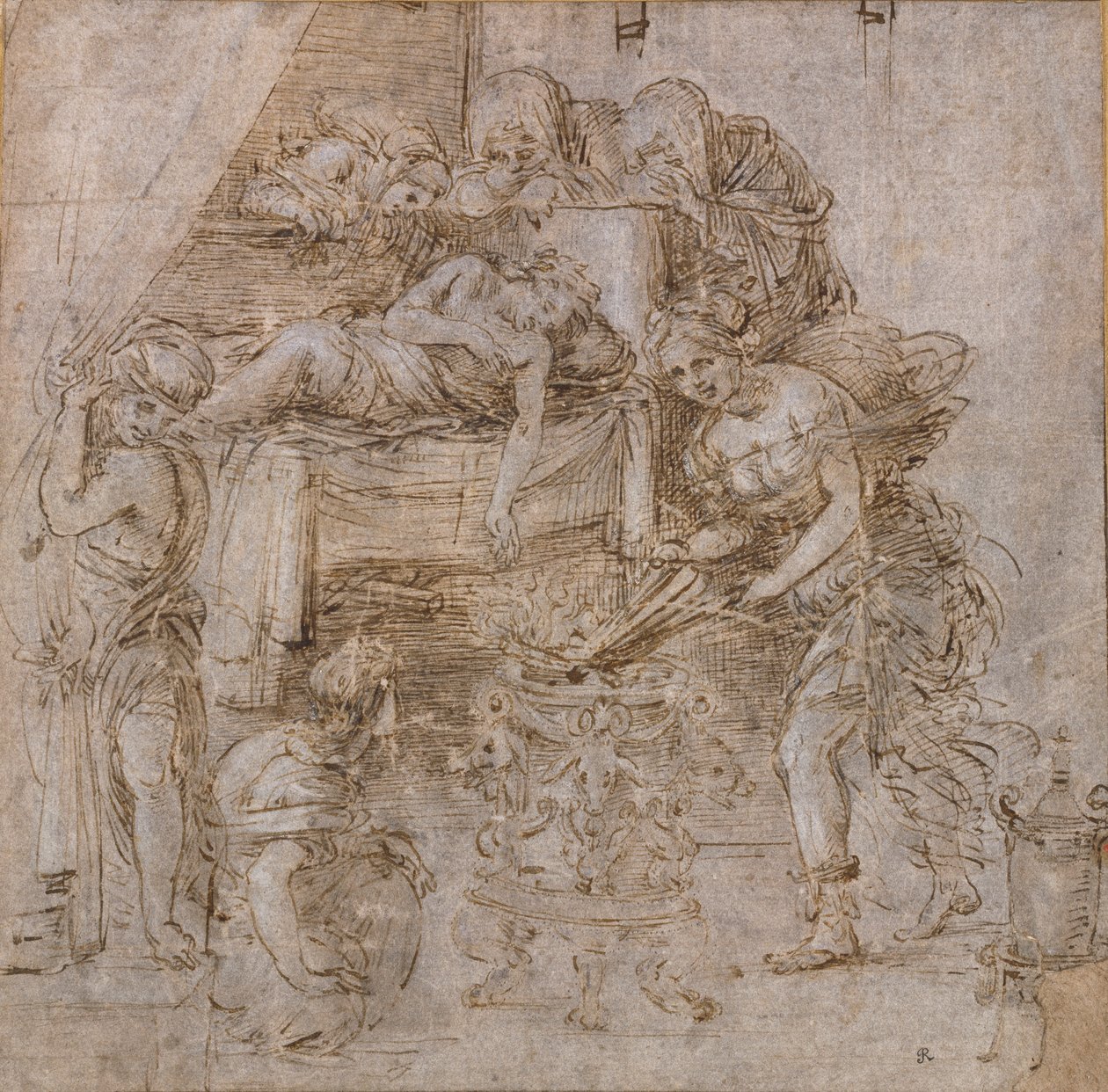 The Death of Meleager, c1490s od Filippino Lippi