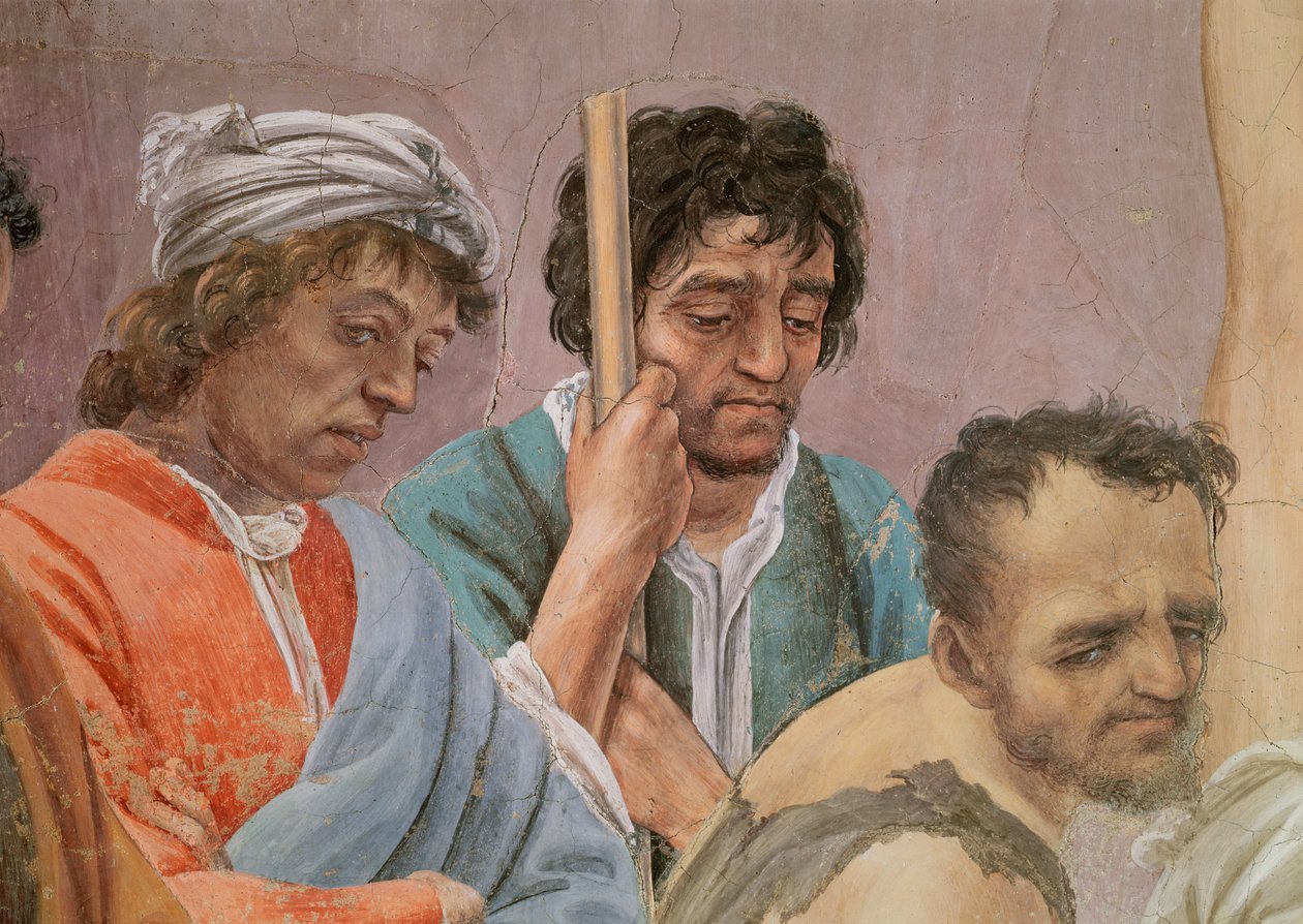 Spor se Simonem Mago a ukřižování svatého Petra, kolem roku 1480 od Filippino Lippi