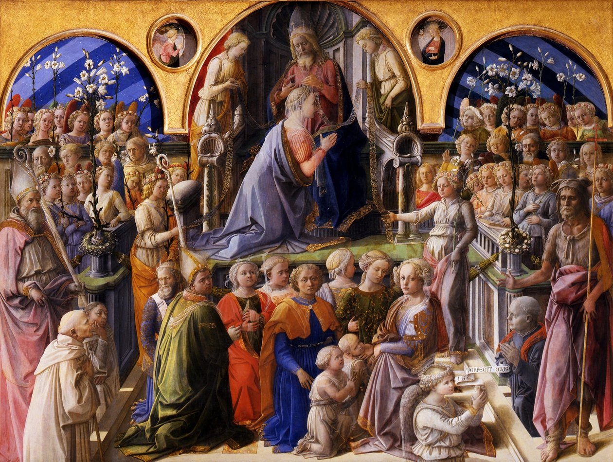 Korunovace Panny Marie od Fra Filippo Lippi