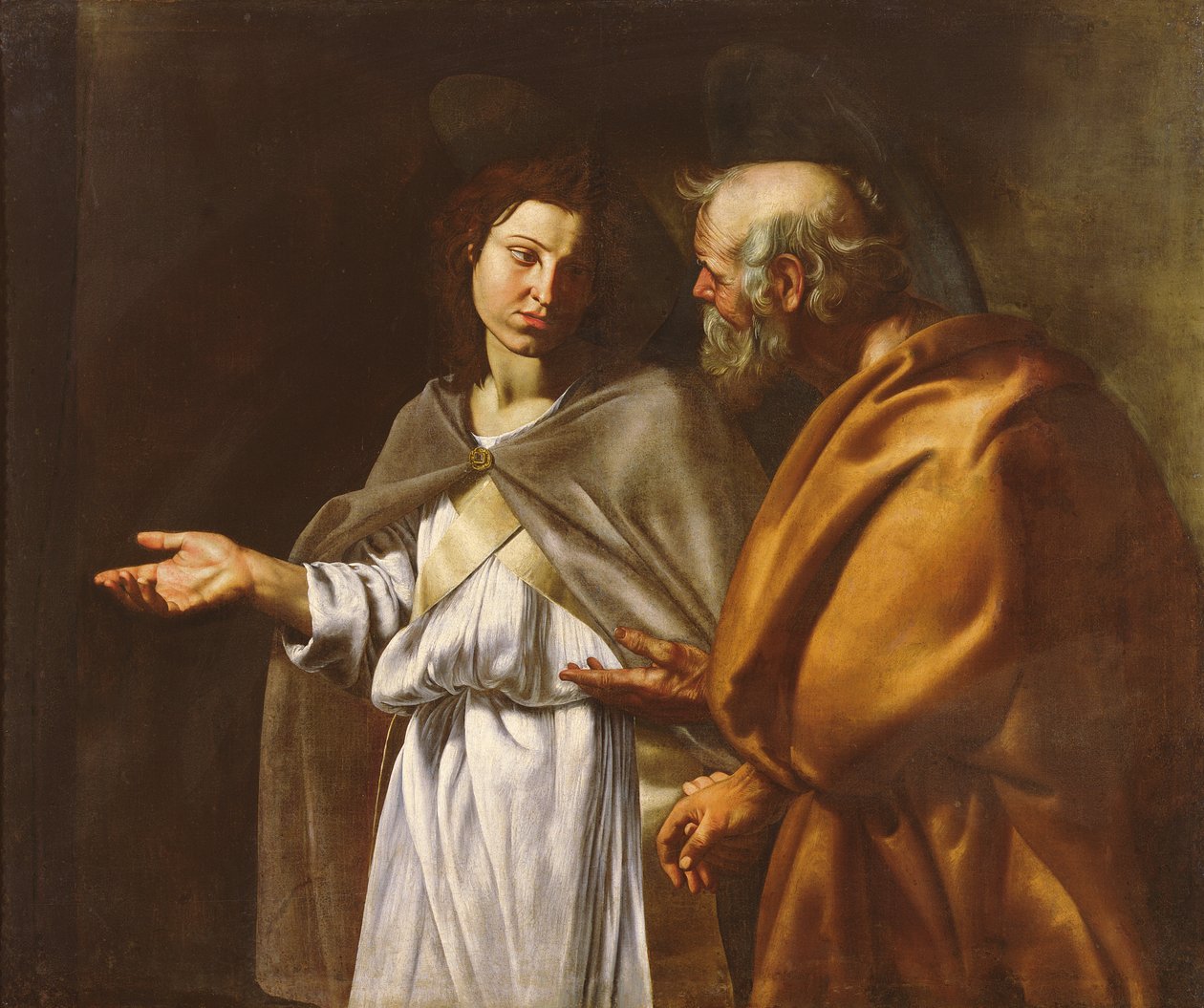 Svatý Petr vydán andělem od Filippo Vitale