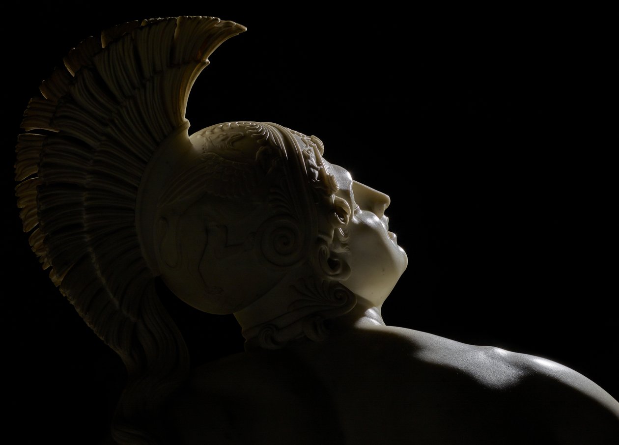 Zraněný Achilles od Filippo Albacini
