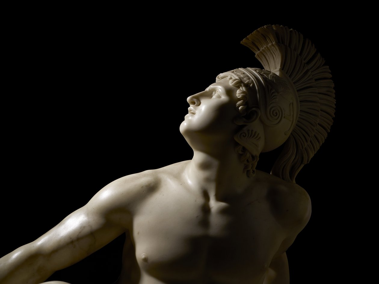 Zraněný Achilles od Filippo Albacini
