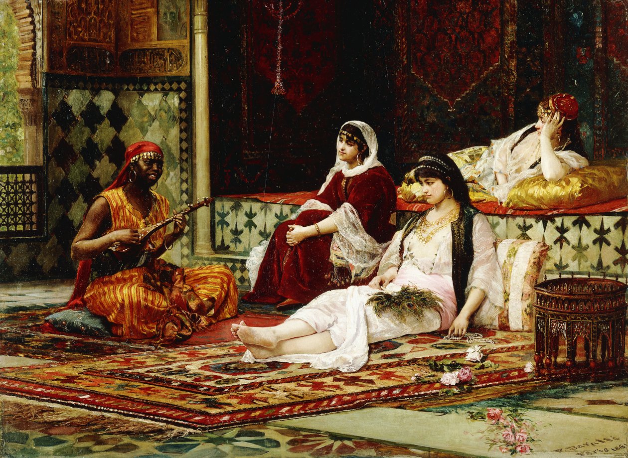 V harému, 1881 od Filippo Baratti