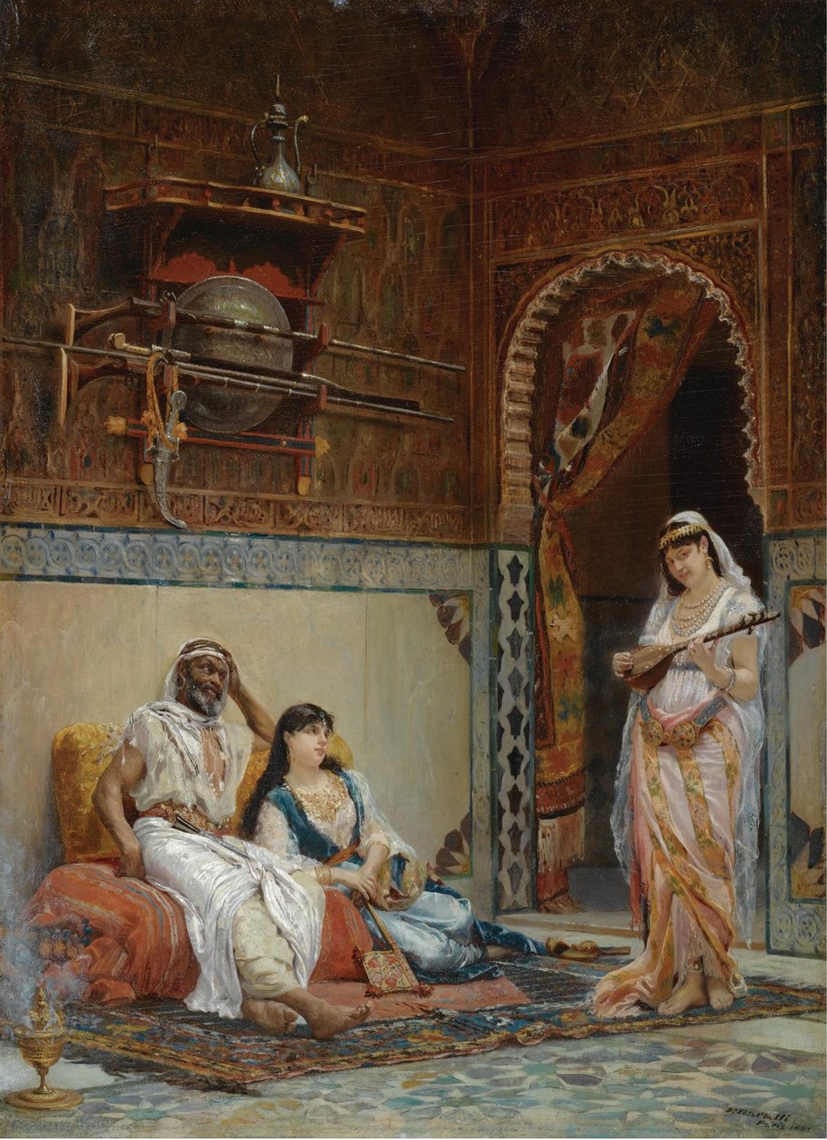 v harému od Filippo Baratti