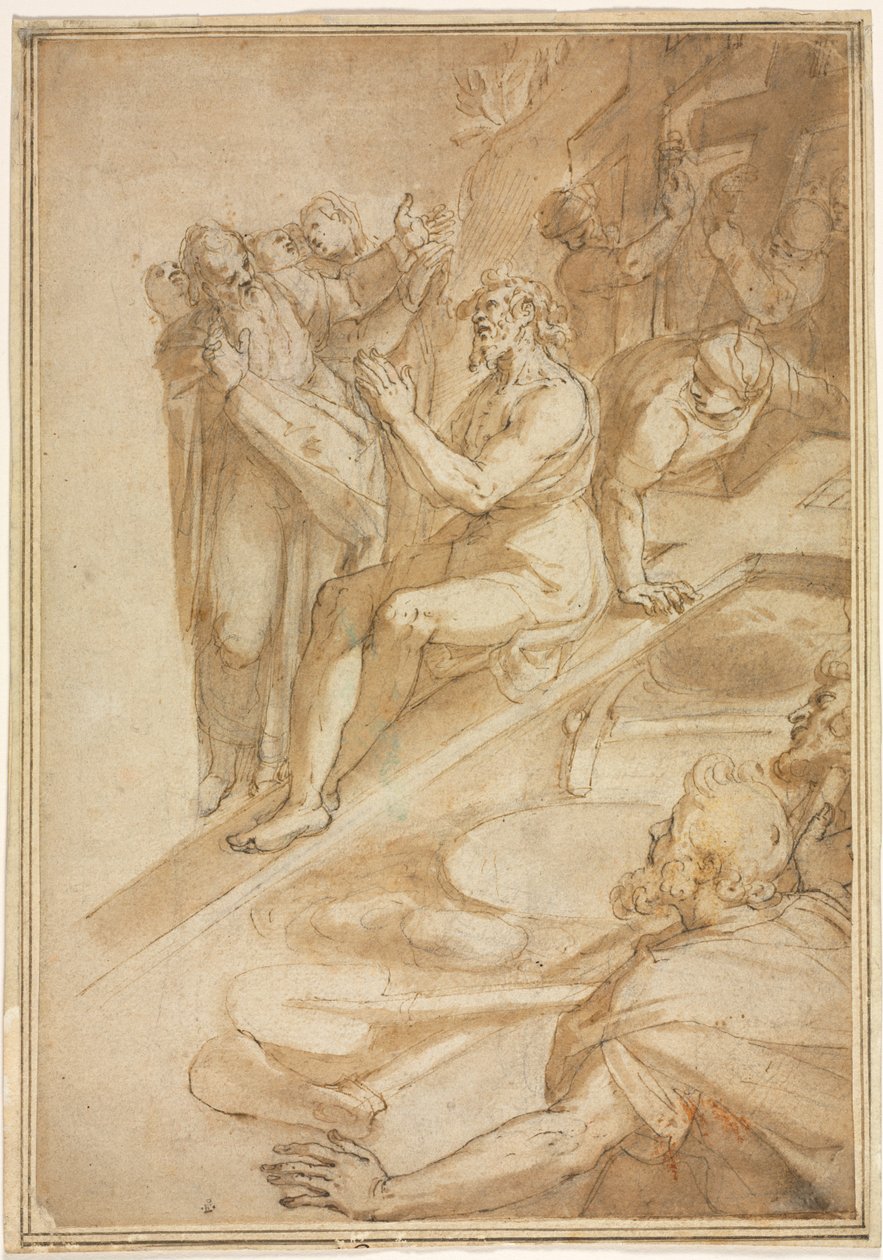 Ověření pravého kříže, c. 1590. od Filippo Bellini