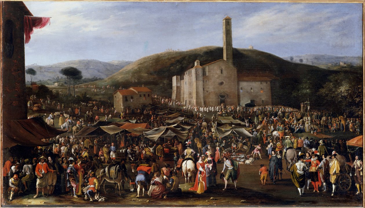 Veletrh Impruneta. Vévoda Cosimo II de