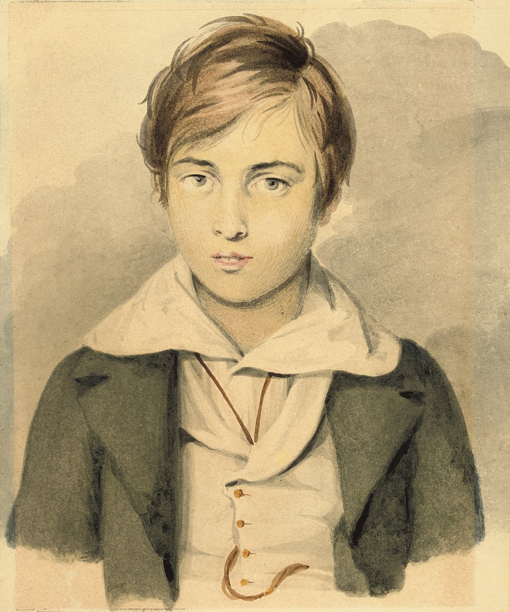 Portrét Williama Michaela Rossettiho od Filippo Pistrucci
