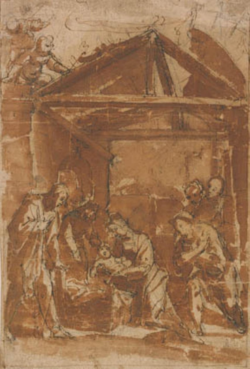 Klanění pastýřů od Filippo Tarchiani