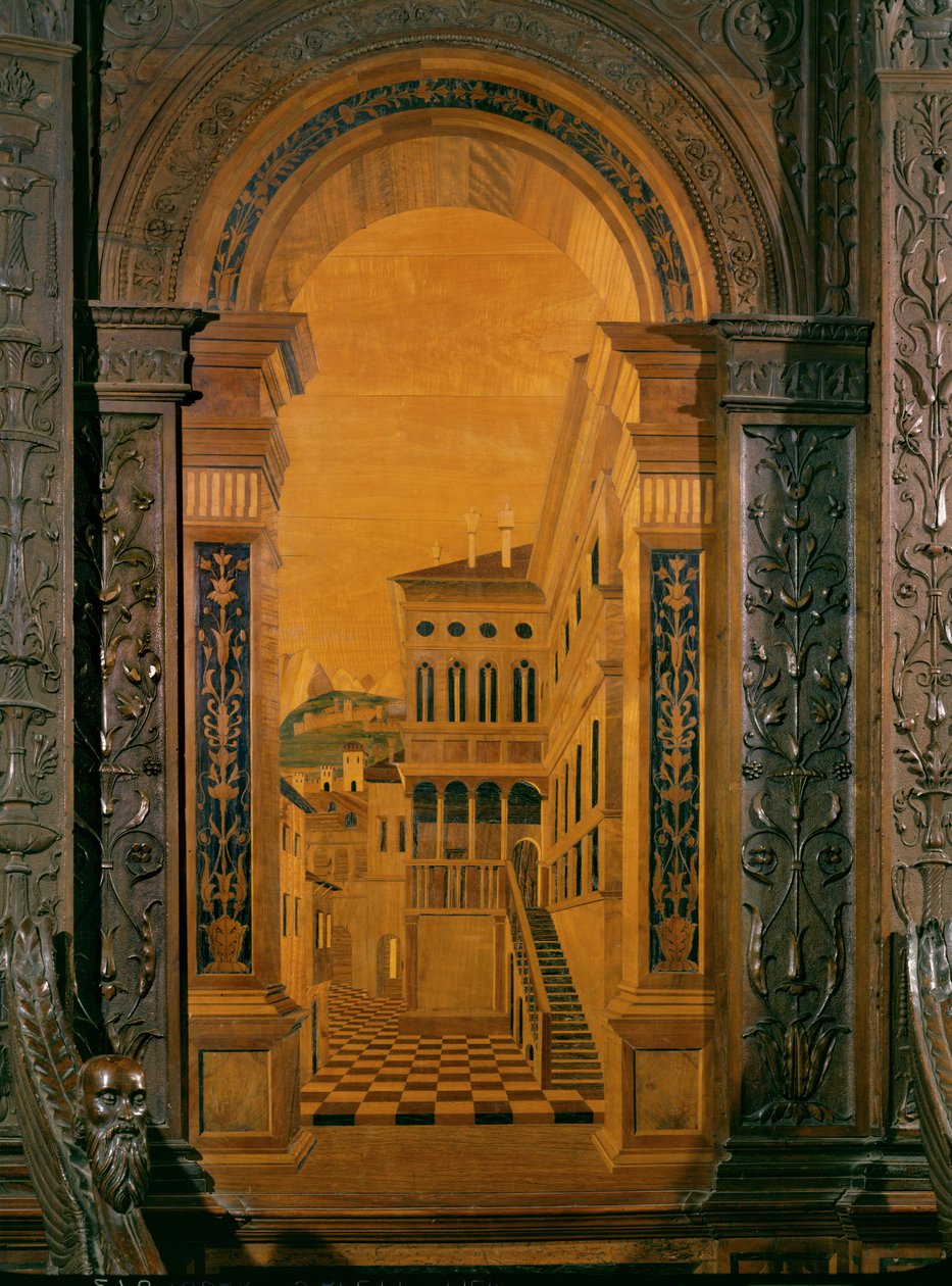 Ulice a domy, trompe l