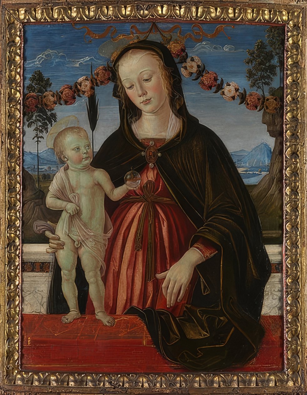 Madonna s dítětem. Kolem roku 1473 od Fiorenzo di Lorenzo