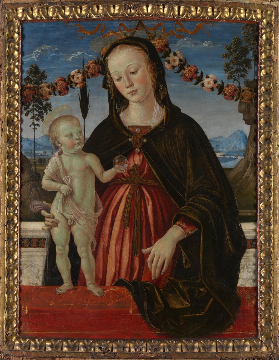 Panna a dítě, c. 1473 od Fiorenzo di Lorenzo