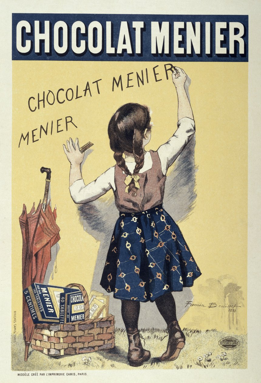 Reklamní plakát Chocolat Menier, 1893 od Firmin Bouisset