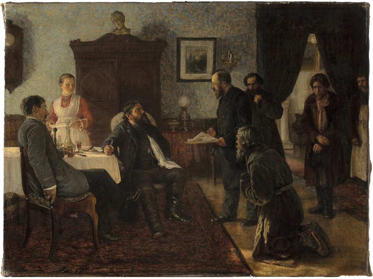 Žadatelé, 1888 od Firs Sergeevich Zhuravlev