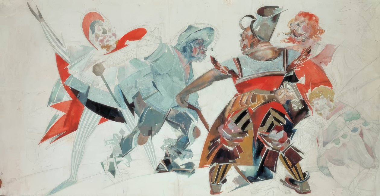 Wagner, Mistři pěvci od Fjodor Fjodorowitsch Fedorowski