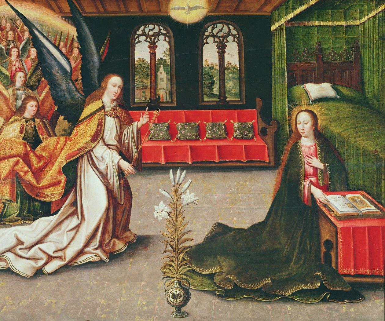 Zvěstování od Flemish School