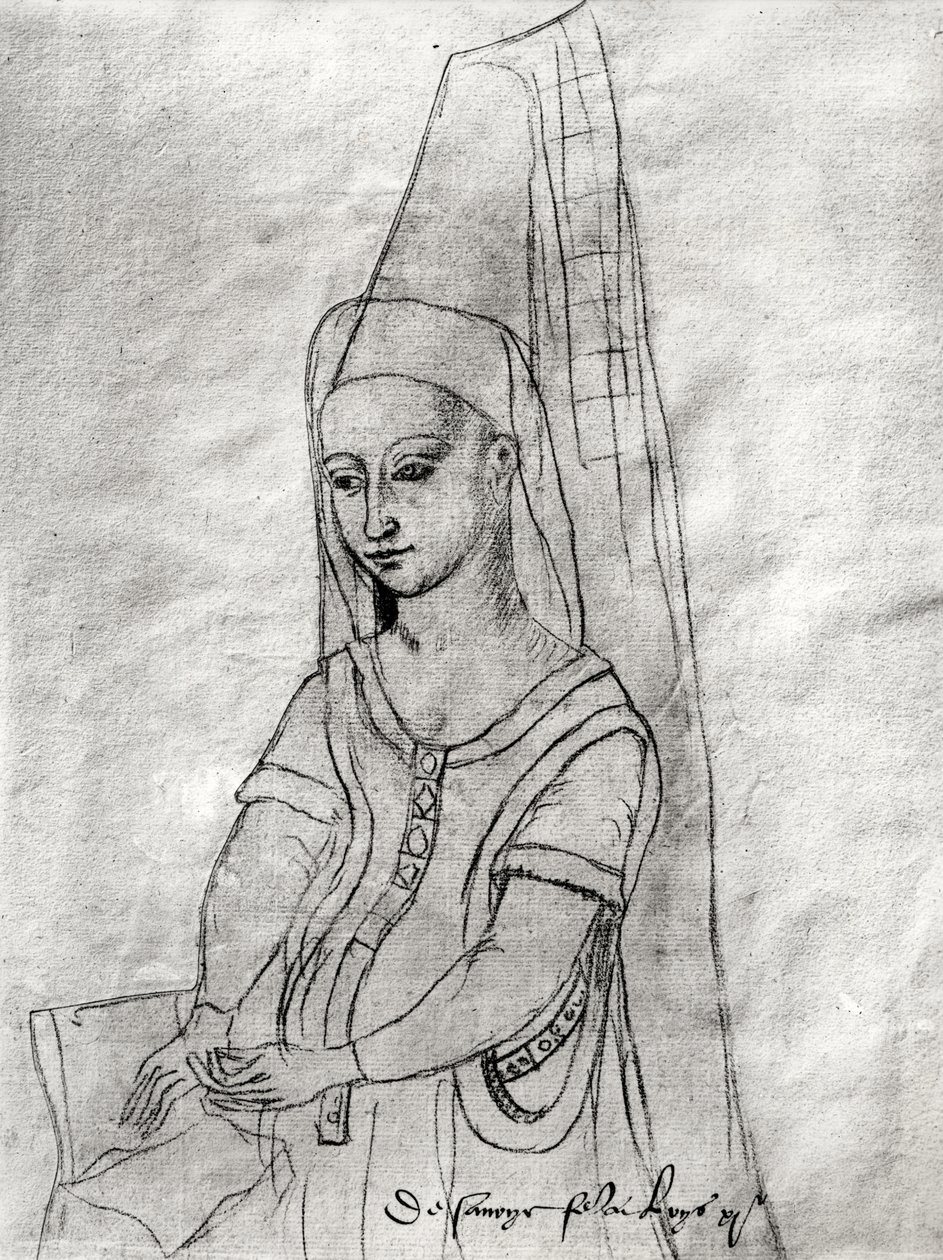 Charlotte de Savoie (asi 1442-83), manželka Ludvíka XI (1422-83) z 
