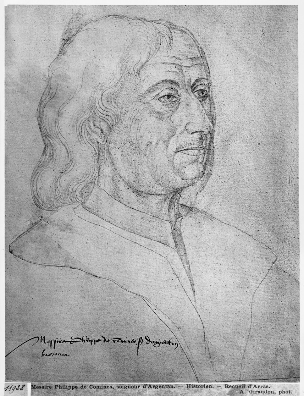 Paní 266 fol. 281 Philippe de Commines, z „The Recueil d