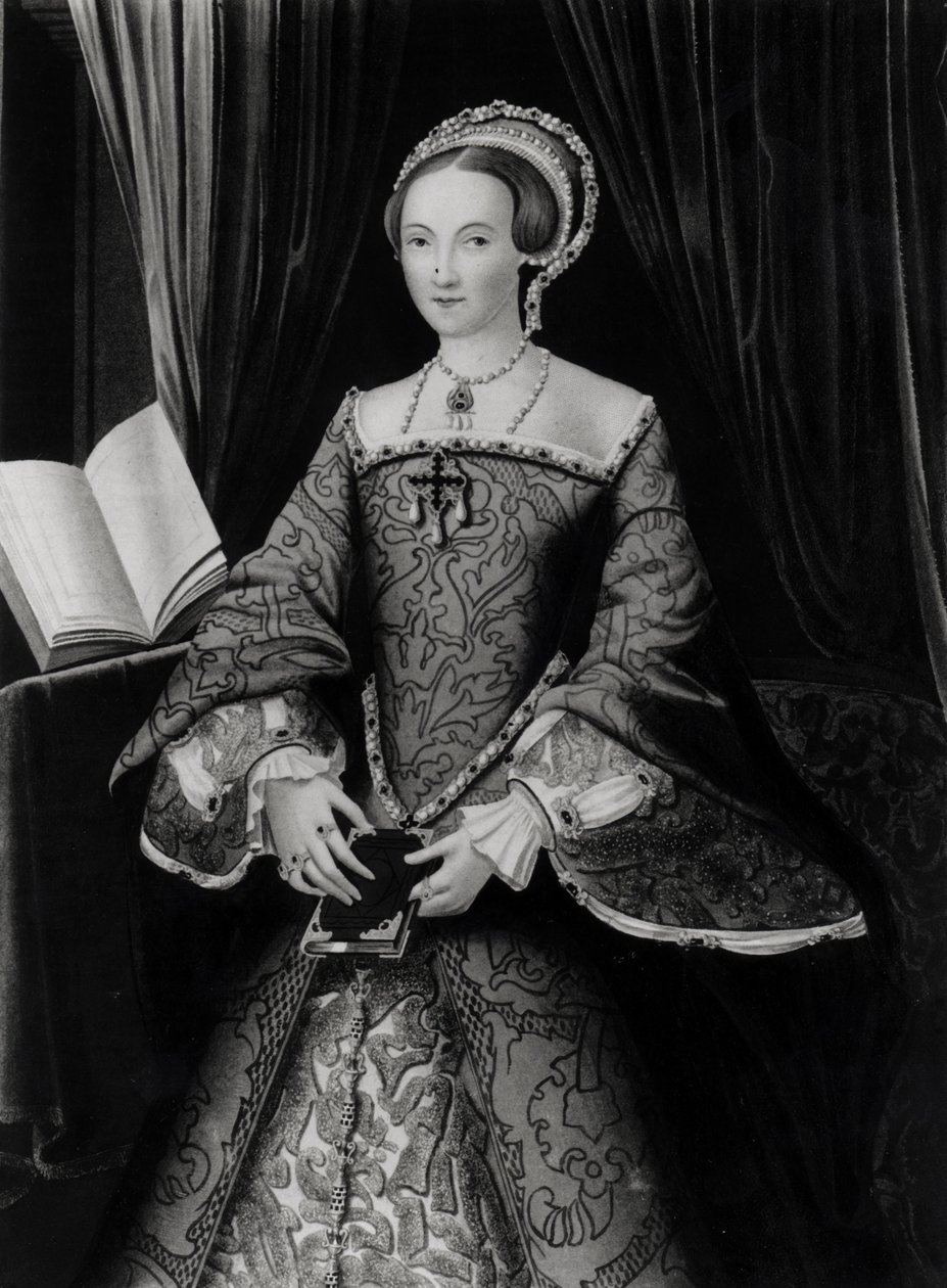 Portrét princezny Alžběty I. (1533-1603) kolem roku 1546 od Flemish School
