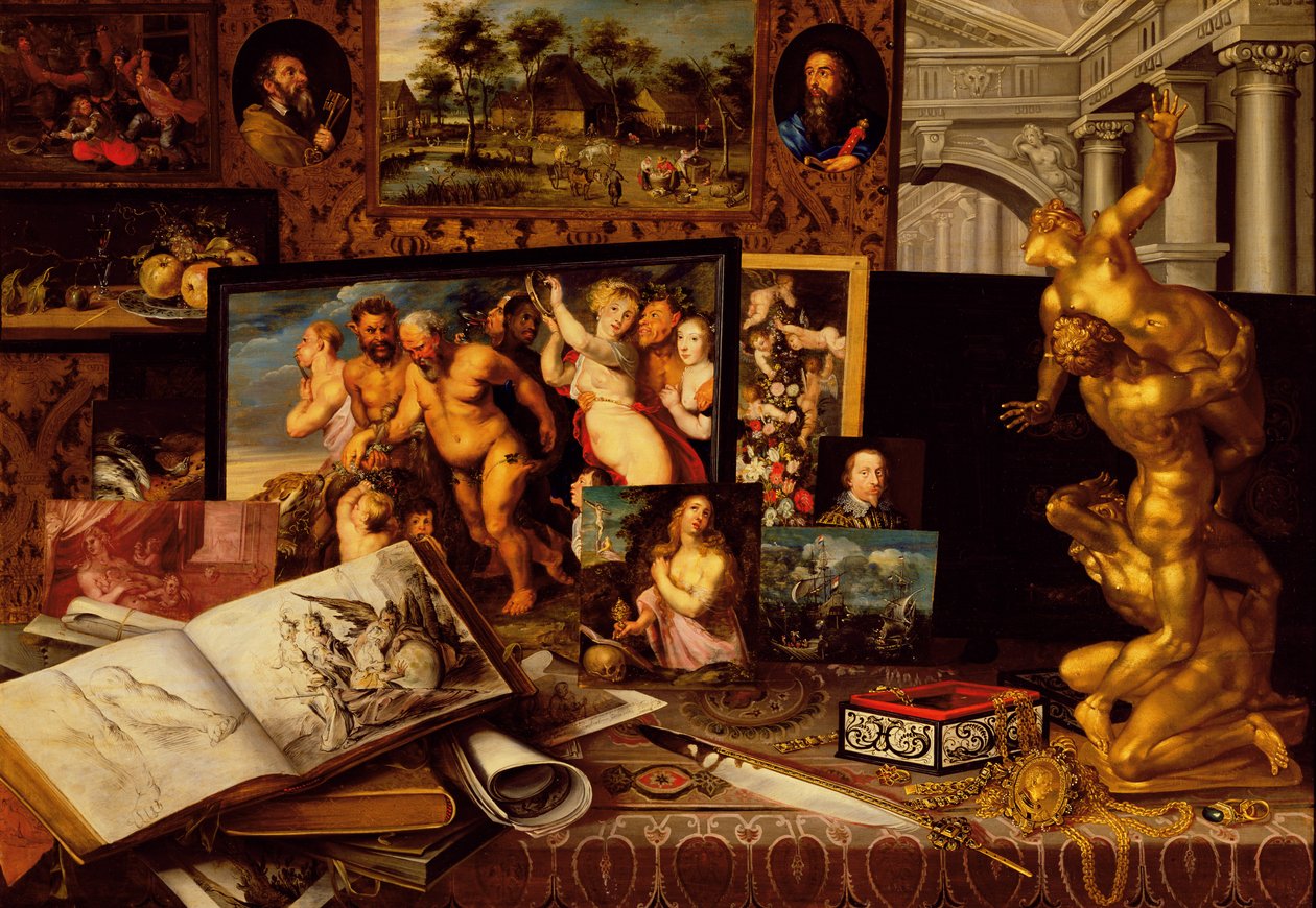 Umělecký kabinet prince Royal Vladislav Sigismund Vasa, 1626 od Flemish School