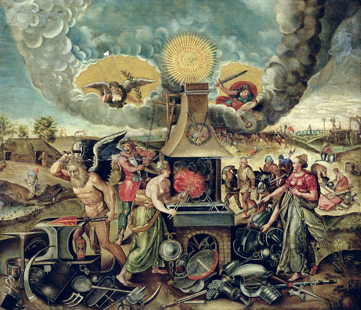 Forges of Vulcan s časem proměňující zbraně v nástroje od Flemish School