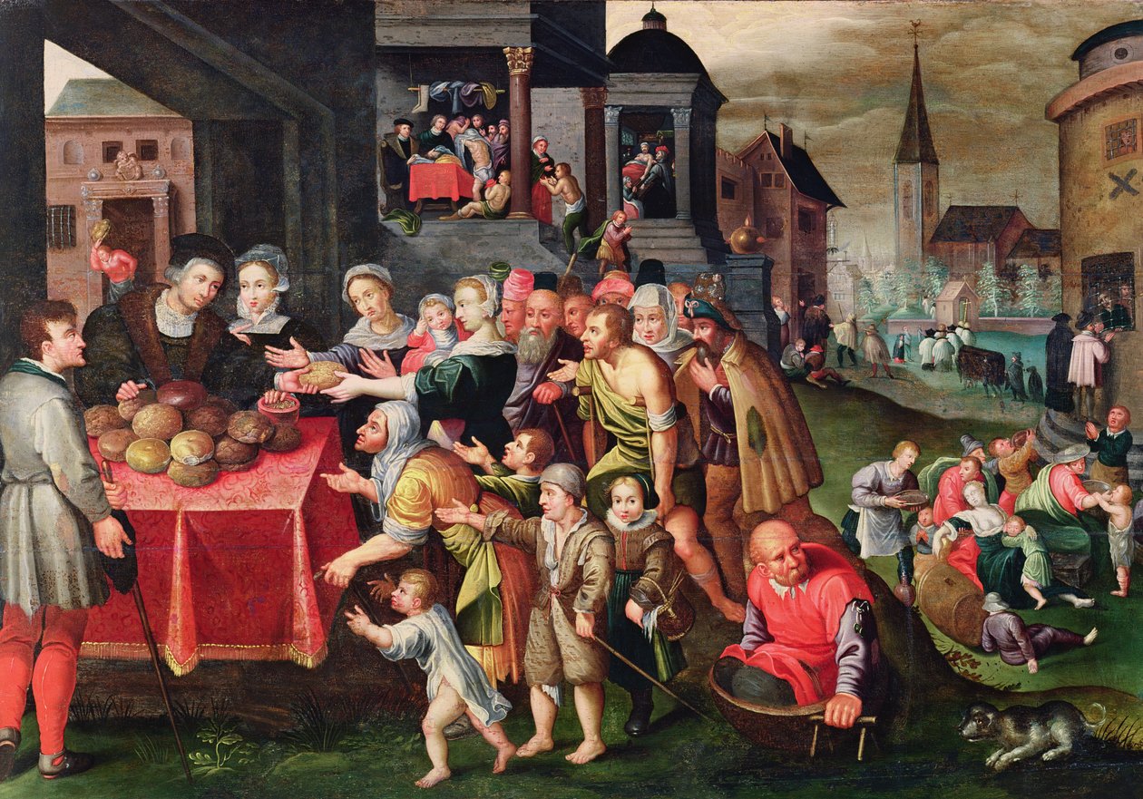 Skutky milosrdenství od Flemish School