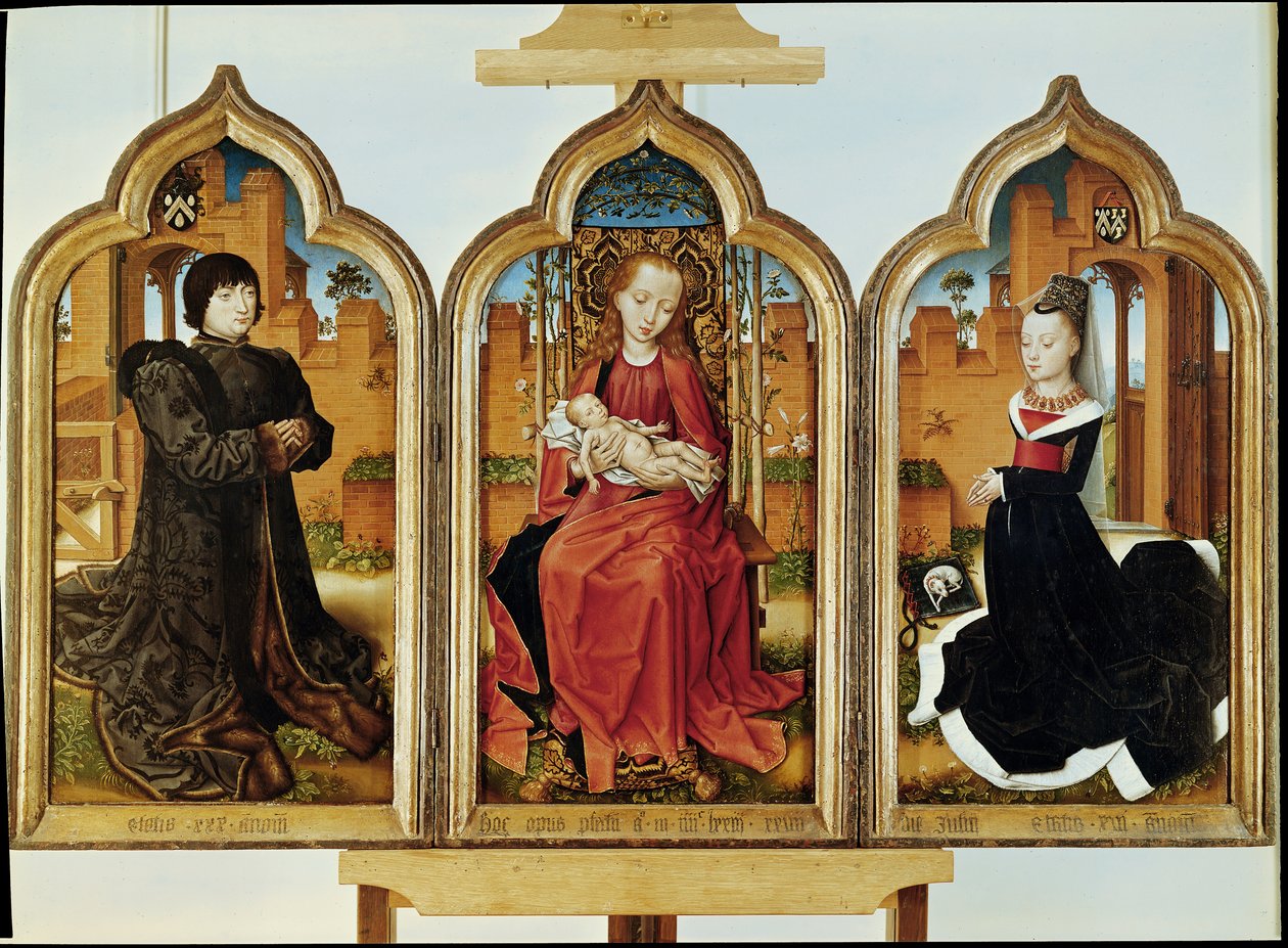 Triptych Jeana de Witte, 1473 od Flemish School