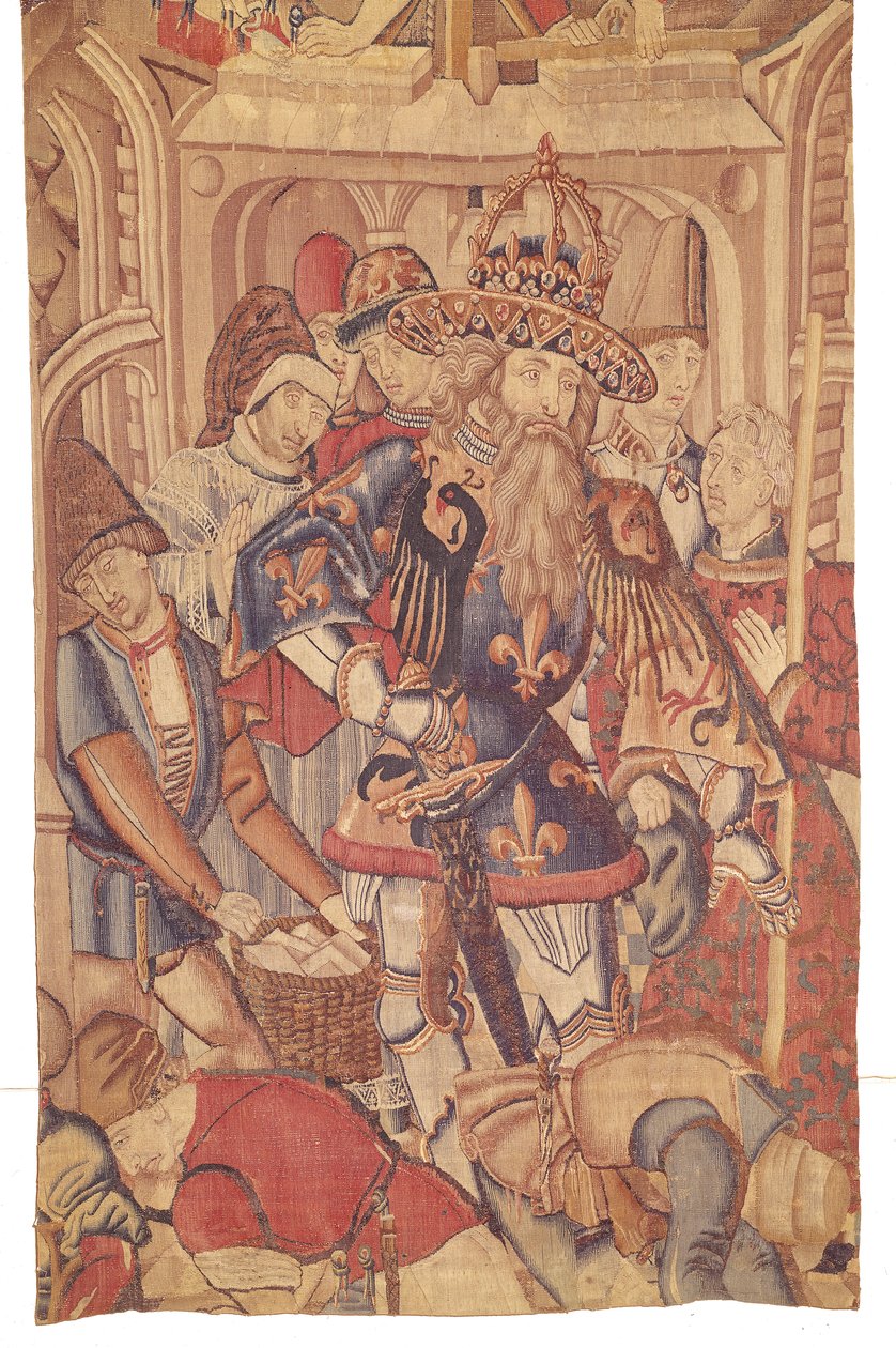 Charlemagne (742-814) Tournai Workshop od Flemish School