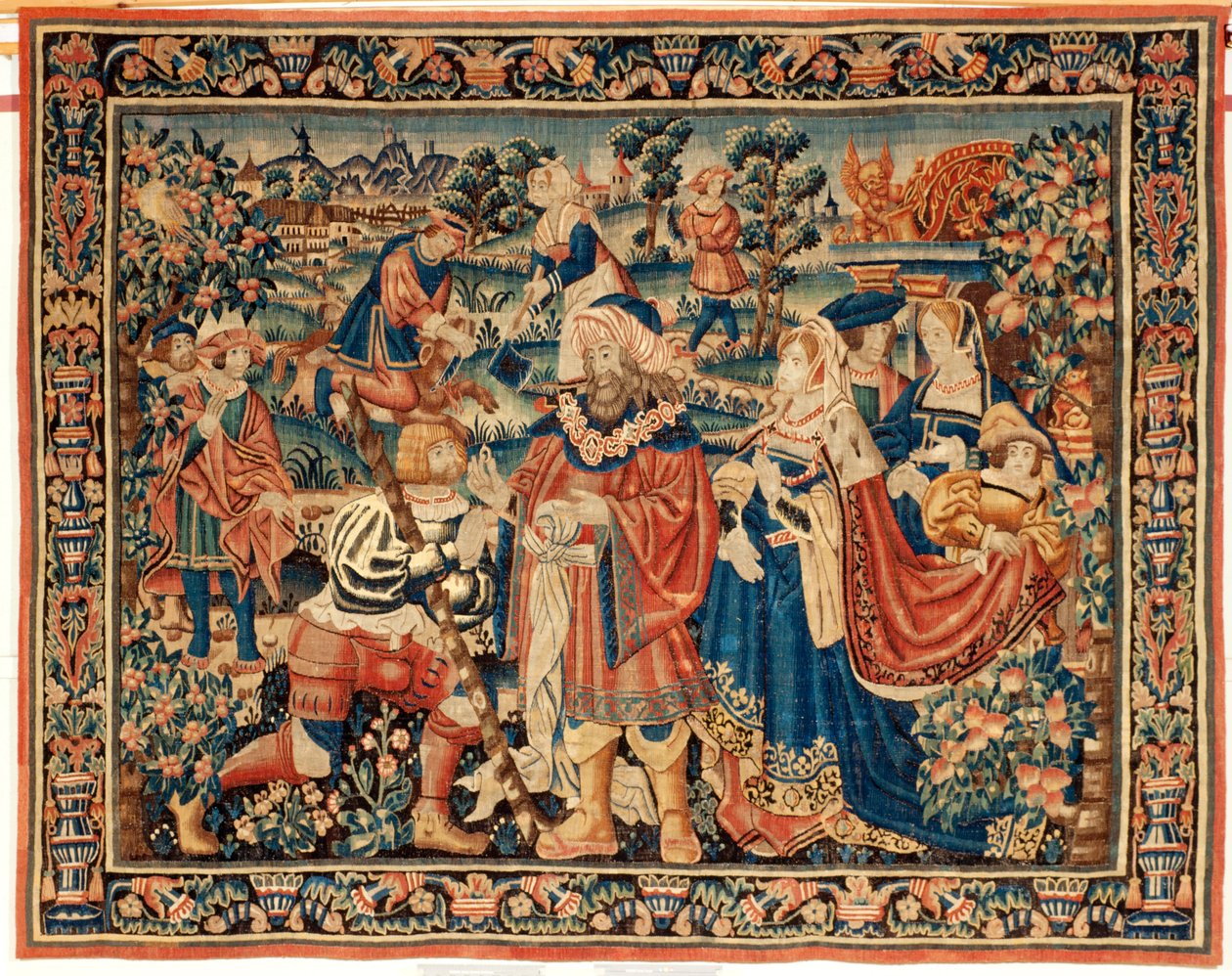 Vlámský gobelín. 16. století. od Flemish School