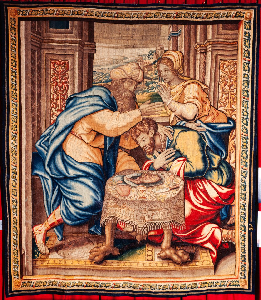 Vlámský gobelín. 17. století. od Flemish School